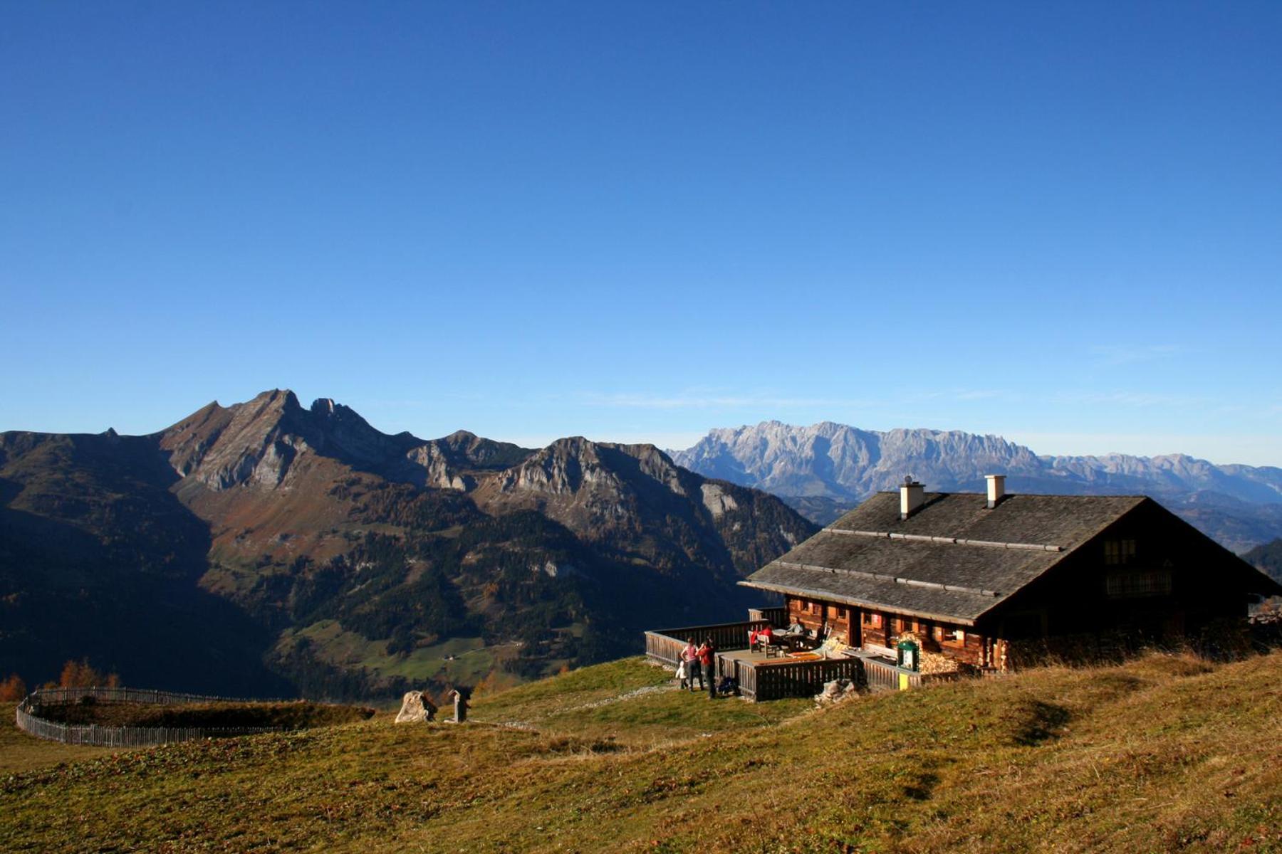 Landhotel Almroesl Im Grossarltal Hüttschlag Dış mekan fotoğraf